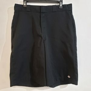 Bundle of 2 Dickies shorts black loose fit mens size 36
